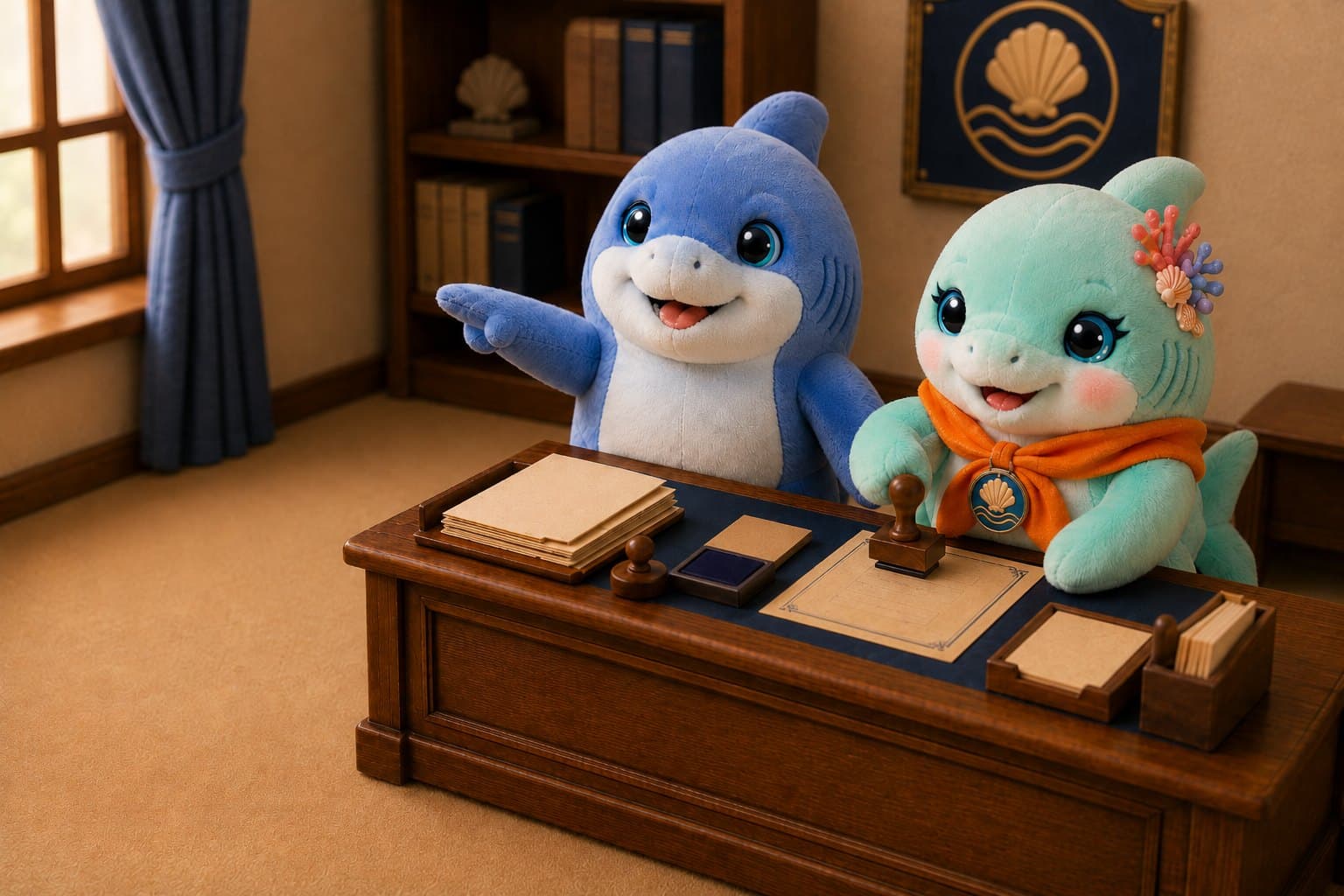 Finnley Mako y Luna Reef — los embajadores de la Alianza